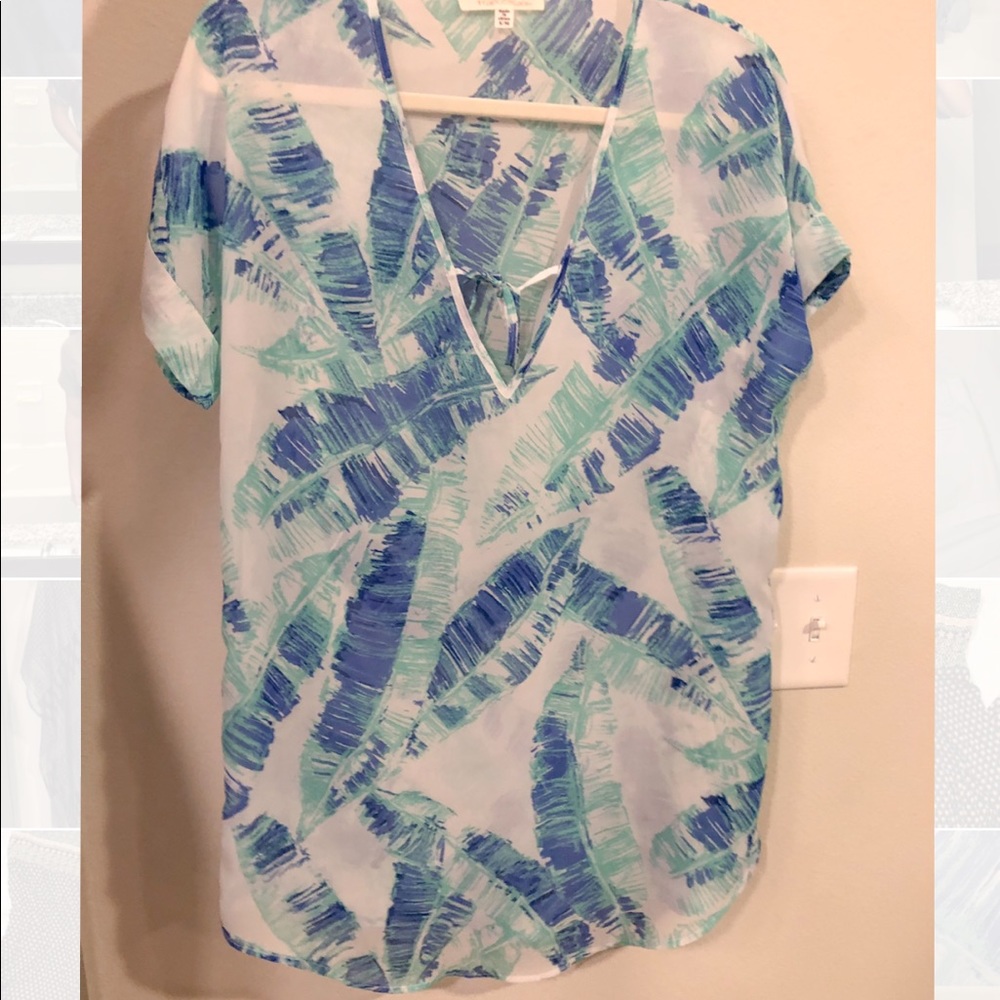 Light Blue Swim Cover Up